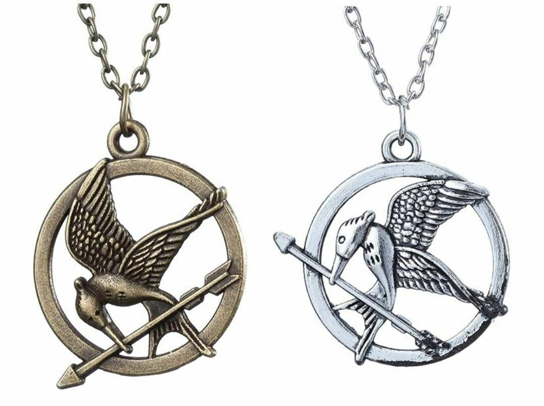 2 Pcs Hunger Games Mockingjay Necklace,Anime Necklace with Mockingjay  Pendant,Anime Movies Cosplay Jewelry Accessories Charsm Gifts For Teens  Boys Girls Friends | Cosplay jewelry, Gifts for teen boys, Boys girl friend